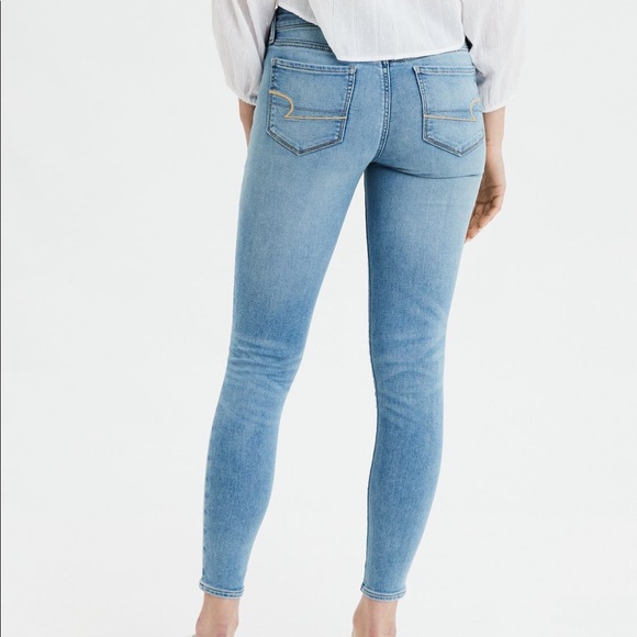American Eagle lowrise jeggings - Picture 2 of 5